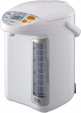 Zojirushi CD LFC50 Micom Water Boiler and Warmer, 5.0l, 169 Oz (White) | 5.0l Capacity, Micom Temp Control, 4 Keep-Warm Settings, Panorama Window, Quick Temp Mode, (169 Oz)