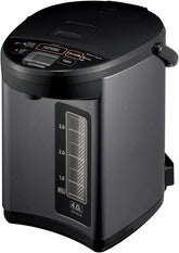 Zojirushi Micom Water Boiler and Warmer, 4.0 L (Black) | 4.0l, 4 Temps, Quick Temp, 5-Step Timer, 800W, Fluorine-Coated Interior, Bpa-Free