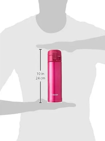 Zojirushi Stainless Steel Mug, 480ml, Cherry
