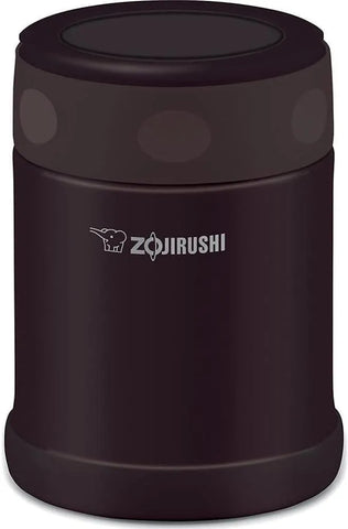 Zojirushi Stainless Steel Food Jar, Small Dark Brown