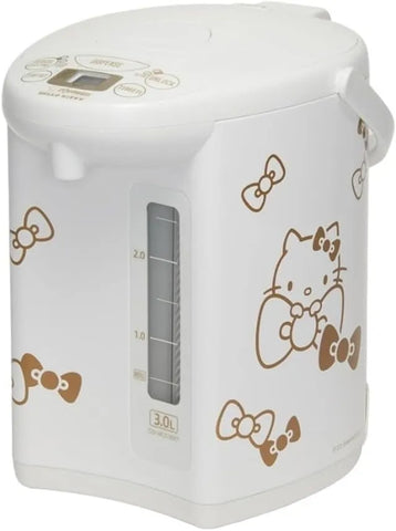 Zojirushi X Hello Kitty Micom Water Boiler and Warmer, 3.0l (White) | Micom Control, 4 Keep-Warm Temps, Electric Dispenser, Energy-Saving Timer, Cetlus, Bpa-Free