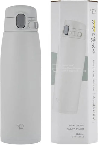 Zojirushi SM-VS83HM Vacuum Bottle 28 ounce Matte Gray