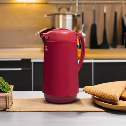 Zojirushi AHGB-10DRA Thermal Serve Carafe, 1.0L, 1L, Red