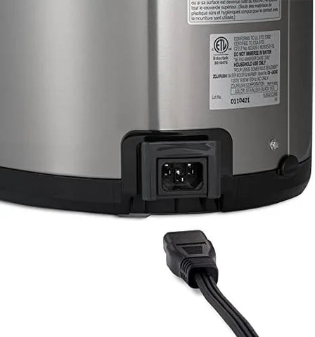 Zojirushi Water Boiler and Warmer 4.0-Liter (Stainless Black)