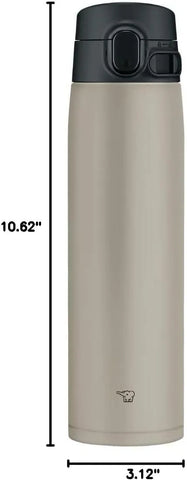 Zojirushi SM-VA72XA Vacuum Bottle 24 Ounce Stainless