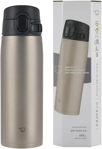 Zojirushi SM-VA60XA Vacuum Bottle 20 Ounce Stainless