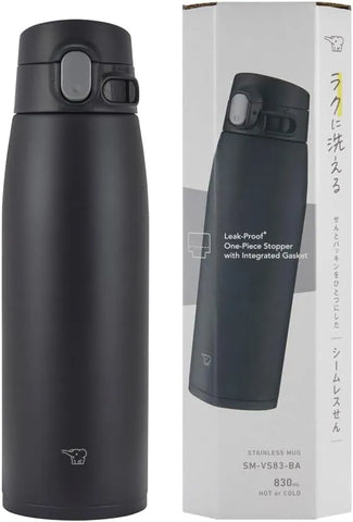 Zojirushi SM-VS83BA Vacuum Bottle 28 ounce Black