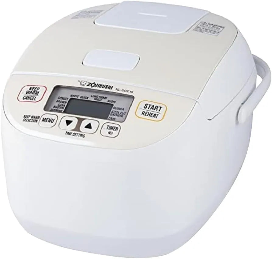 Zojirushi NL-DCC10CP Micom Rice Cooker & Warmer, 5.5 Cups, Pearl Beige