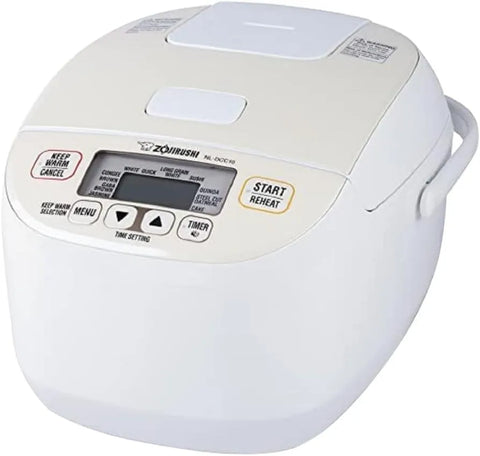 Zojirushi NL-DCC10CP Micom Rice Cooker & Warmer, 5.5 Cups, Pearl Beige