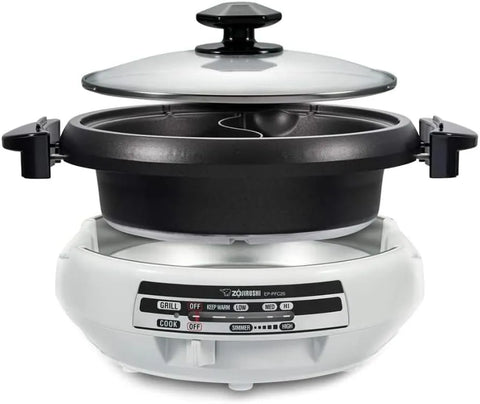 Zojirushi EP-PFC20HA, Gourmet d’Expert® Electric Skillet for Yin Yang Hot Pot