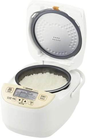 Zojirushi NL-DCC10CP Micom Rice Cooker & Warmer, 5.5 Cups, Pearl Beige