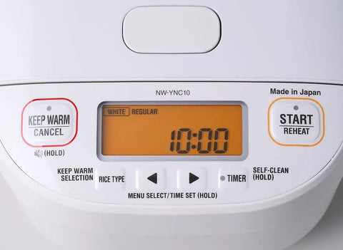 Zojirushi NW-YNC10WA Induction Rice Cooker and Warmer 5.5 Cup, White