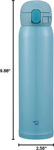 Zojirushi SM-WR60EAP Stainless Mug, 20-Ounce, Light Blue