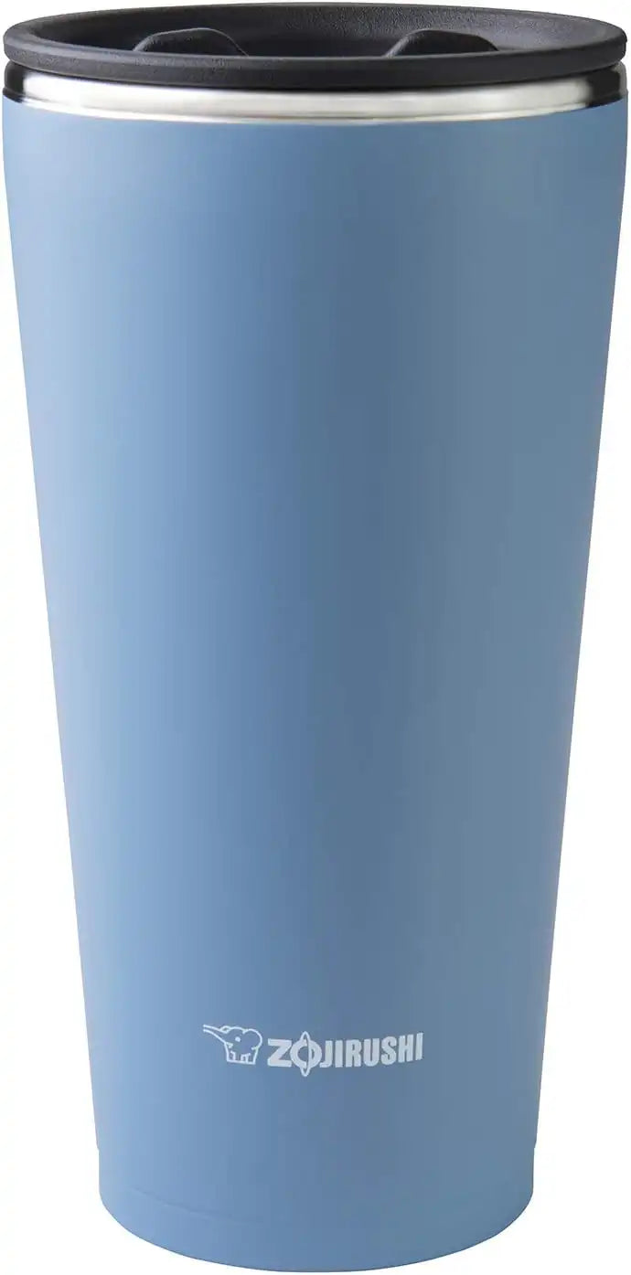 Zojirushi SX-FSE45AJ Stainless Vacuum Insulated Tumbler, 15-Ounce, Blue Gray