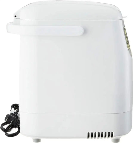 Zojirushi Bb HAC10 Home Bakery Mini Breadmaker, 1 Lb (White) | Bakes 1-Lb Loaves, 13-Hour Delay Timer, Quick-Bake under 2 Hrs, Dough and Jam and Cake Settings, Nonstick Pan and Kneader