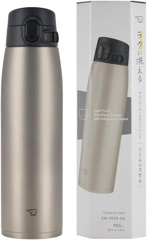 Zojirushi SM-VS95XA Vacuum Bottle 32 ounce Stainless