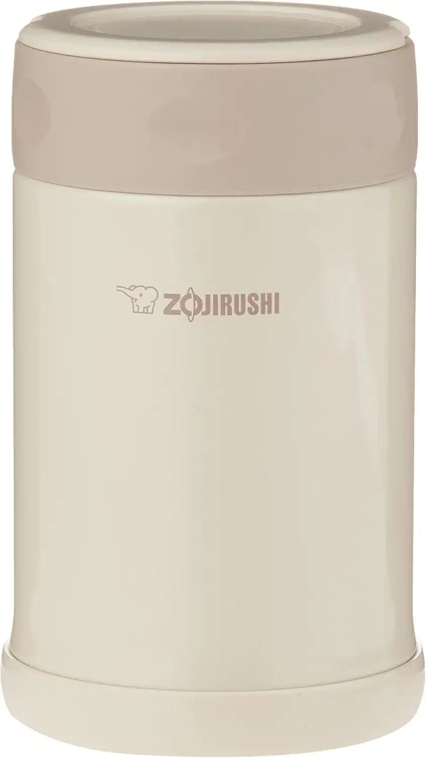 Zojirushi Stainless Steel Food Jar, Medium, Cream