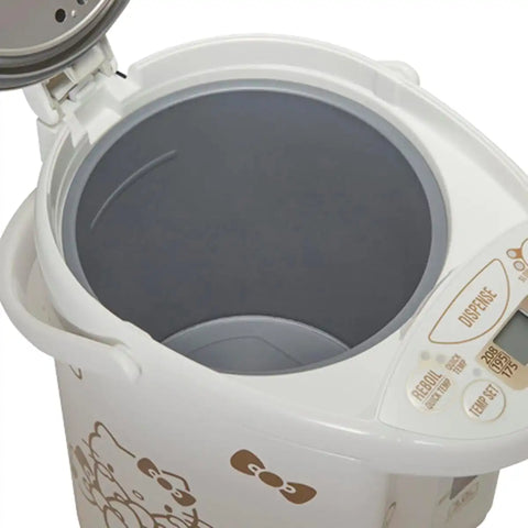 Zojirushi X Hello Kitty Micom Water Boiler and Warmer, 3.0l (White) | Micom Control, 4 Keep-Warm Temps, Electric Dispenser, Energy-Saving Timer, Cetlus, Bpa-Free