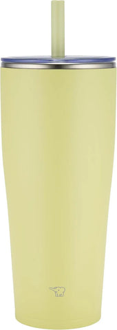 Zojirushi SX-HA89H-YM Stainless Tumbler with Straw 30 ounces Citron Yellow