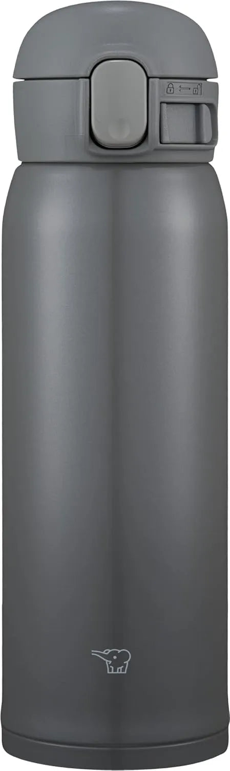 Zojirushi SM-WR48EHP Stainless Mug, 16-Ounce, Dark Gray