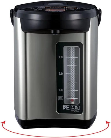 Zojirushi Water Boiler and Warmer 4.0-Liter (Stainless Black)