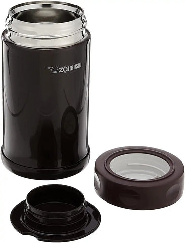Zojirushi Stainless Steel Food Jar, 25-Ounce, Dark Brown