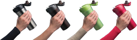 Zojirushi Stainless Steel Travel Mug, 16 oz, Lime Green