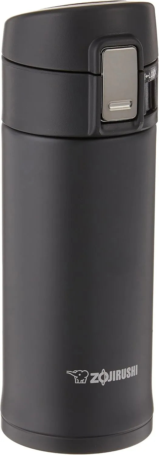 Zojirushi 0.36-Liter Stainless Steel Travel Mug, 12-Ounce, Black