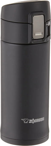 Zojirushi 0.36-Liter Stainless Steel Travel Mug, 12-Ounce, Black