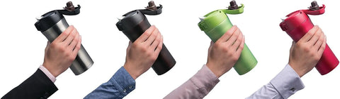 Zojirushi Stainless Steel Travel Mug, 16 oz, Dark Cocoa