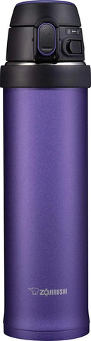 Zojirushi SM-QHE60VK, Flip-and-Go Stainless Mug, 20-Ounce, Purple Dusk