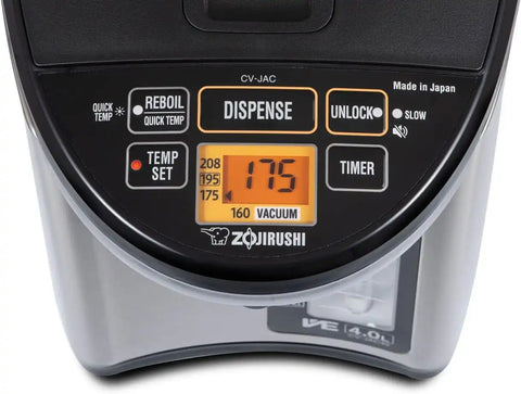 Zojirushi Water Boiler and Warmer 4.0-Liter (Stainless Black)