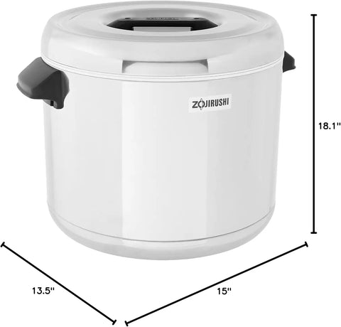 Zojirushi RDS-600 6-Liter Thermal Rice Warmer, Stainless Steel