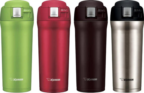 Zojirushi Stainless Steel Travel Mug, 16 oz, Lime Green