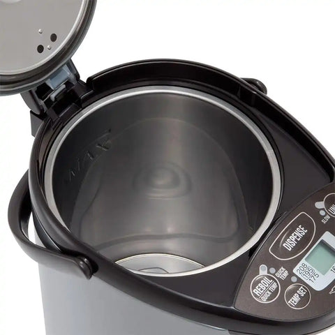 Zojirushi CD WGC30 Micom Water Boiler and Warmer | 3.0l, 4 Temps, 175 Degree F, 195 Degree F, 208 Degree F, Stainless Steel Interior, PFAS and Bpa-Free, 700W, 6-10 Hr Timer