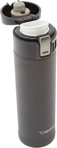 Zojirushi Stainless Steel Mug, Black, 16 Ounce