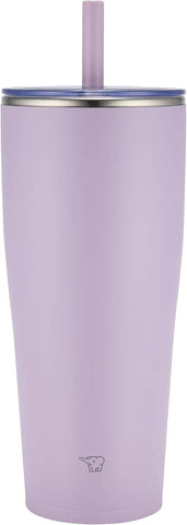 Zojirushi SX-HA89H-VM Stainless Tumbler with Straw 30 ounces Mauve Purple