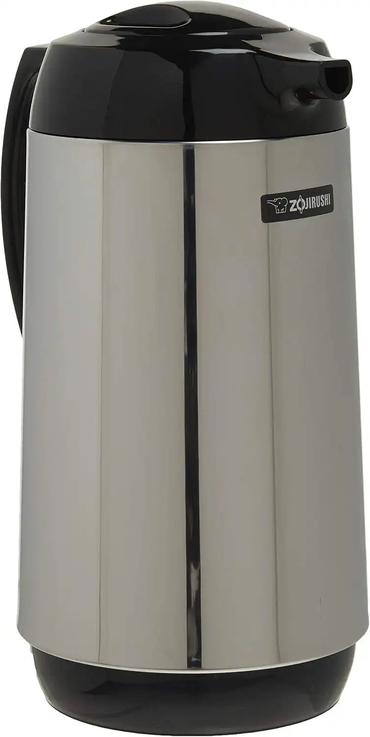 Zojirushi AHGB-10SE, Thermal Serve Carafe, 34 oz. / 1.0 liter, Polished Stainless Steel, Made in Japan