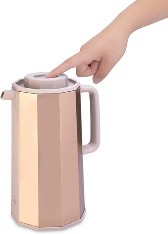 Zojirushi AH-EAE10NA Glass Vacuum Carafe, 1.0 Liter, Gold