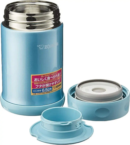 Zojirushi Stainless Steel Food Jar, 17-Ounce, Aqua Blue