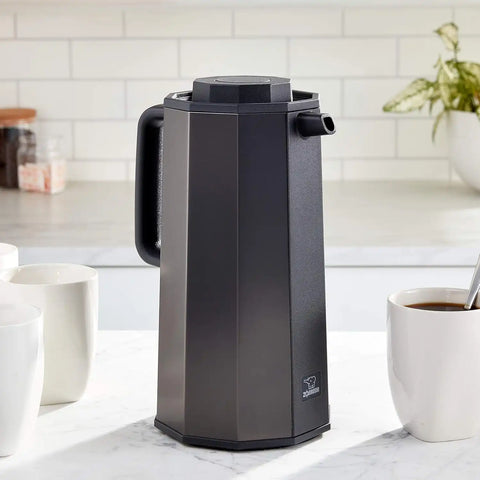 Zojirushi AH-EAE10BA Glass Vacuum Carafe, 1.0 Liter, Black