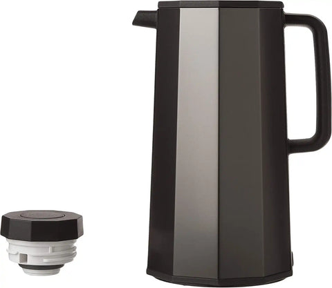 Zojirushi AH-EAE10BA Glass Vacuum Carafe, 1.0 Liter, Black